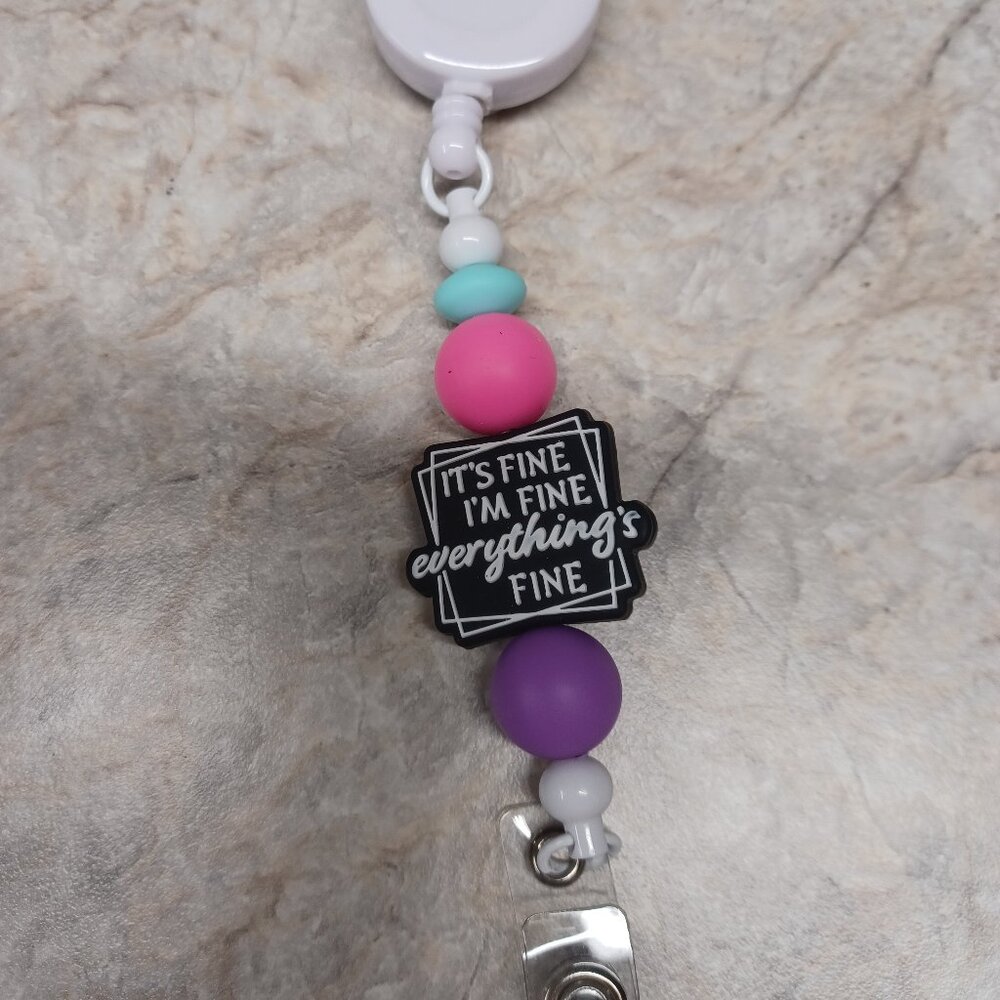 Fun Colorful Badge Reel